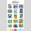 2024 Desktop Art Calendar   15 months acrylic case Qt 1