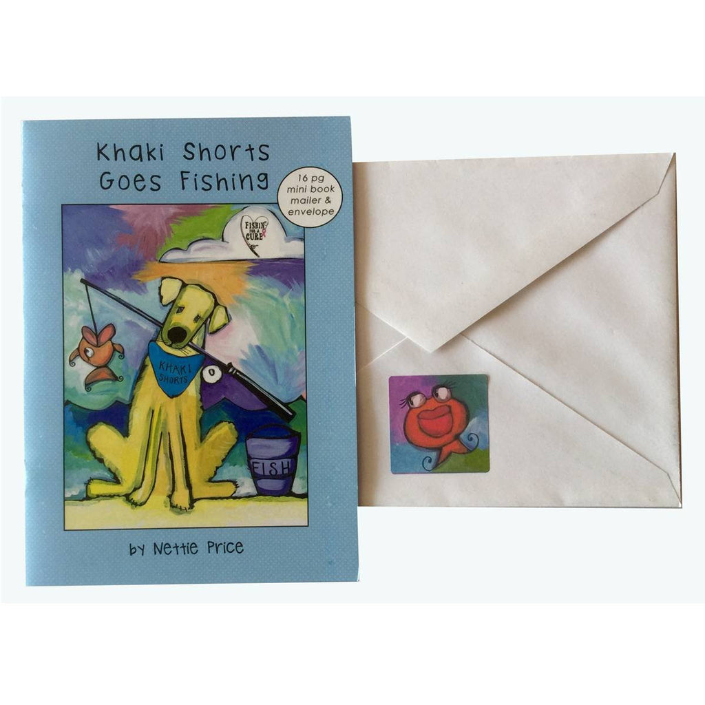Khaki Shorts Goes Fishing Mini Book Mailer