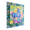 Magical Unicorn Original Acrylic Painting Framed 26x22