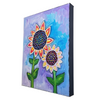 Two Sunflower Original Acrylic Painting Canvas